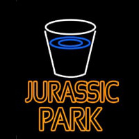 Jurassic Park Neonskylt