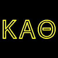 Kappa Alpha Theta Neonskylt