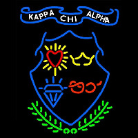 Kappa Chi Alpha Sorority Logo Neonskylt