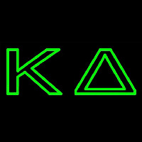 Kappa Delta Neonskylt