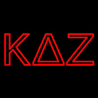 Kappa Delta Zeta Neonskylt