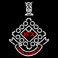 Kappa Gamma Chi Sorority Logo Neonskylt