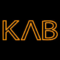 Kappa Lambda Beta Neonskylt