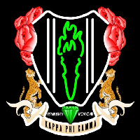 Kappa Phi Gamma Logo Neonskylt