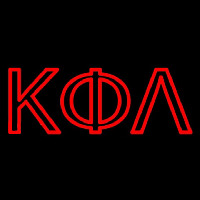 Kappa Phi Lambda Neonskylt