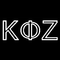 Kappa Phi Zeta Neonskylt