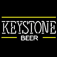 Keystone Logo Neonskylt