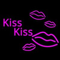 Kiss Neonskylt