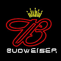 Large Budweiser Crown Beer Sign Neonskylt