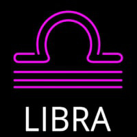 Libra Icon Neonskylt