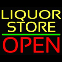 Liquor Store Open 1 Neonskylt