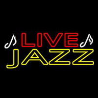 Live Jazz 1 Neonskylt