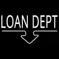 Loan Dept Neonskylt