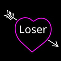 Loser Heart Neonskylt