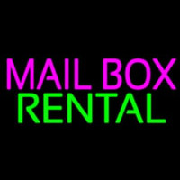 Mailbo  Rental Neonskylt