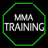 Mma Training Martial Arts Neonskylt