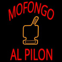 Mofongo Al Pilon Neonskylt