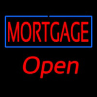 Mortgage Open Neonskylt