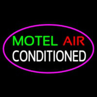 Motel Air Conditioned Neonskylt