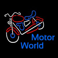 Motor World Neonskylt