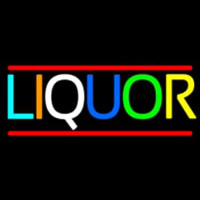 Multicolors Liquor Neonskylt