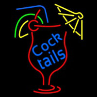 New Cocktails Neonskylt