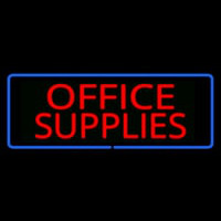 Office Supplies Neonskylt