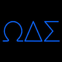 Omega Delta Sigma Neonskylt