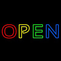 Open Neonskylt