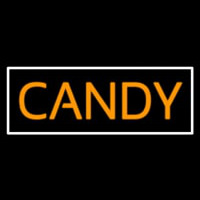 Orange Candy Neonskylt