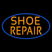 Orange Shoe Repair Neonskylt