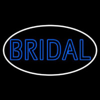 Oval Bridal Block Neonskylt