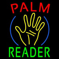 Palm Reader Hand Logo Neonskylt