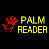 Palm Reader Logo Neonskylt