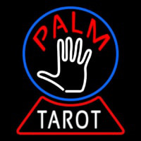 Palm Tarot Crystal Neonskylt