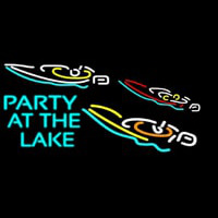 Party At The Lake Neonskylt