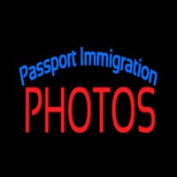 Passport Immigration Photos Neonskylt