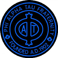 Phi Alpha Tau Logo Neonskylt