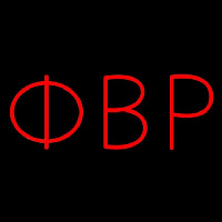 Phi Beta Rho Neonskylt