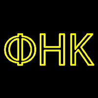 Phi Eta Kappa Neonskylt