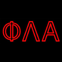 Phi Lambda Alpha Neonskylt