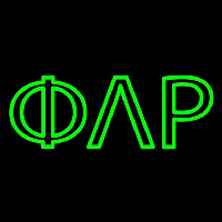 Phi Lambda Rho Neonskylt