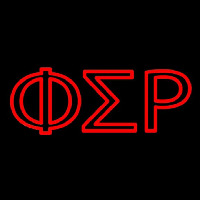 Phi Sigma Rho Neonskylt