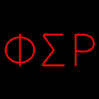 Phi Sigma Rho Neonskylt