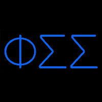 Phi Sigma Sigma Neonskylt