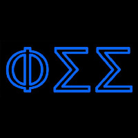 Phi Sigma Sigma Neonskylt