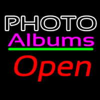 Photo Albums With Open 2 Neonskylt