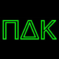 Pi Delta Kappa Neonskylt