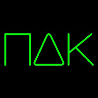 Pi Delta Kappa Neonskylt