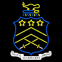 Pi Kappa Phi Chapters Logo Neonskylt